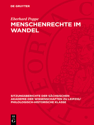 cover image of Menschenrechte im Wandel